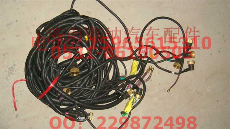 AZ9727771015,自卸車底盤(pán)電線束（雙橋ZF、DE）,濟(jì)南海納汽配有限公司