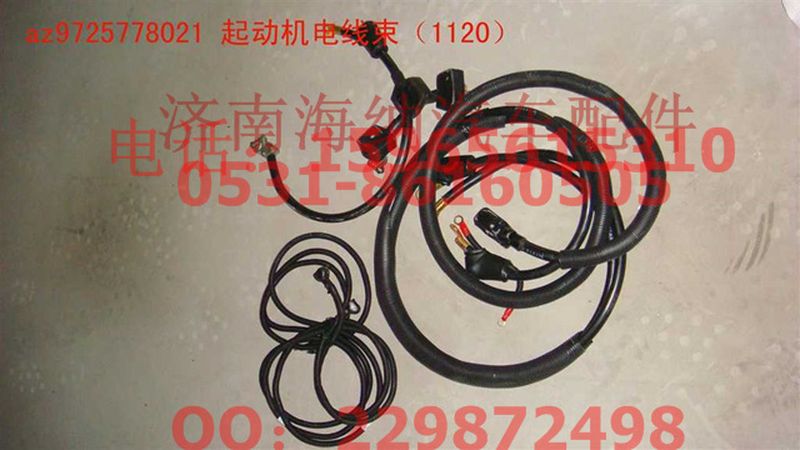 AZ9725778021,起動機(jī)電線束（1120）,濟(jì)南海納汽配有限公司
