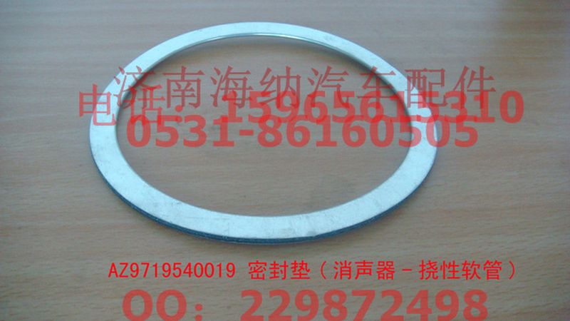 AZ9719540019,密封墊(消聲器-撓性軟管),濟南海納汽配有限公司