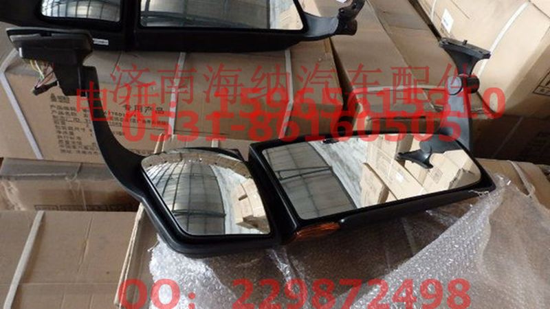WG1664776022,右后視鏡總成（含廣角外后視鏡）（電動(dòng)）（右置車),濟(jì)南海納汽配有限公司