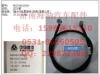 WG1034120009,壓力管(2100mm)(T7H、A7),濟南海納汽配有限公司