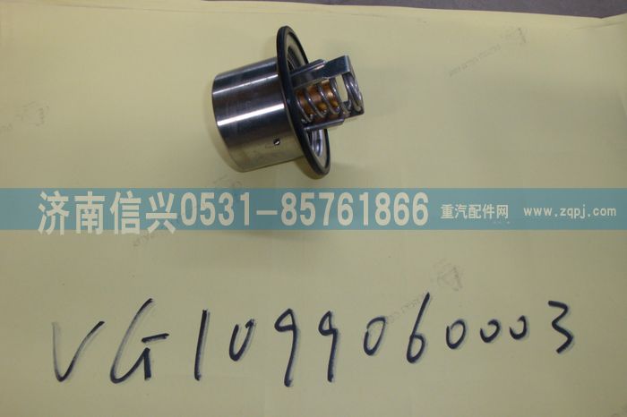 VG1099060003,節(jié)溫器芯（75度）,濟南信興汽車配件貿(mào)易有限公司