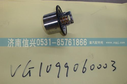 VG1099060003,節(jié)溫器芯（75度）,濟南信興汽車配件貿(mào)易有限公司