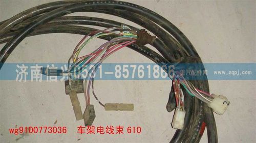 WG9100773036,車架電線束,濟南信興汽車配件貿易有限公司
