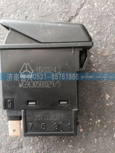 WG9130581029,WG9130581029霧燈開關(guān),濟(jì)南信興汽車配件貿(mào)易有限公司