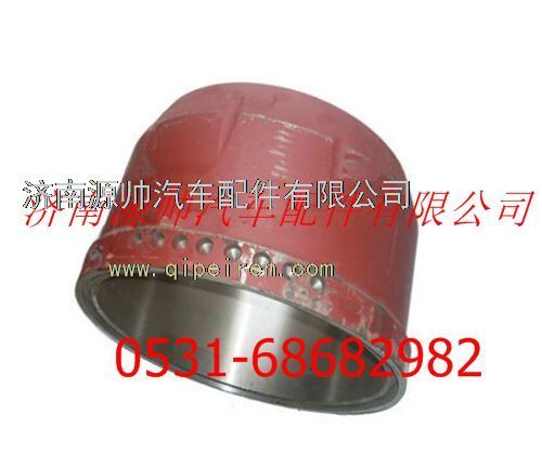 199112440003,陜汽漢德車橋德龍前制動(dòng)鼓,濟(jì)南源帥汽車配件有限公司