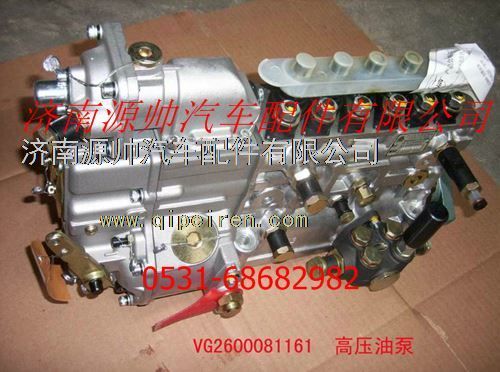 VG2600081161,重汽發(fā)動機(jī)高壓油泵,濟(jì)南源帥汽車配件有限公司