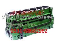 612600900047,濰柴WD615發(fā)動機(jī)氣缸體總成,濟(jì)南源帥汽車配件有限公司