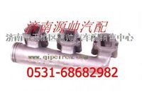 61560110222,濰柴發(fā)動機后排氣歧管,濟南源帥汽車配件有限公司