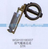 WG9100180007,STR排氣蝶閥總成WG9100180007,山東赫頓馬爾國際貿易有限公司