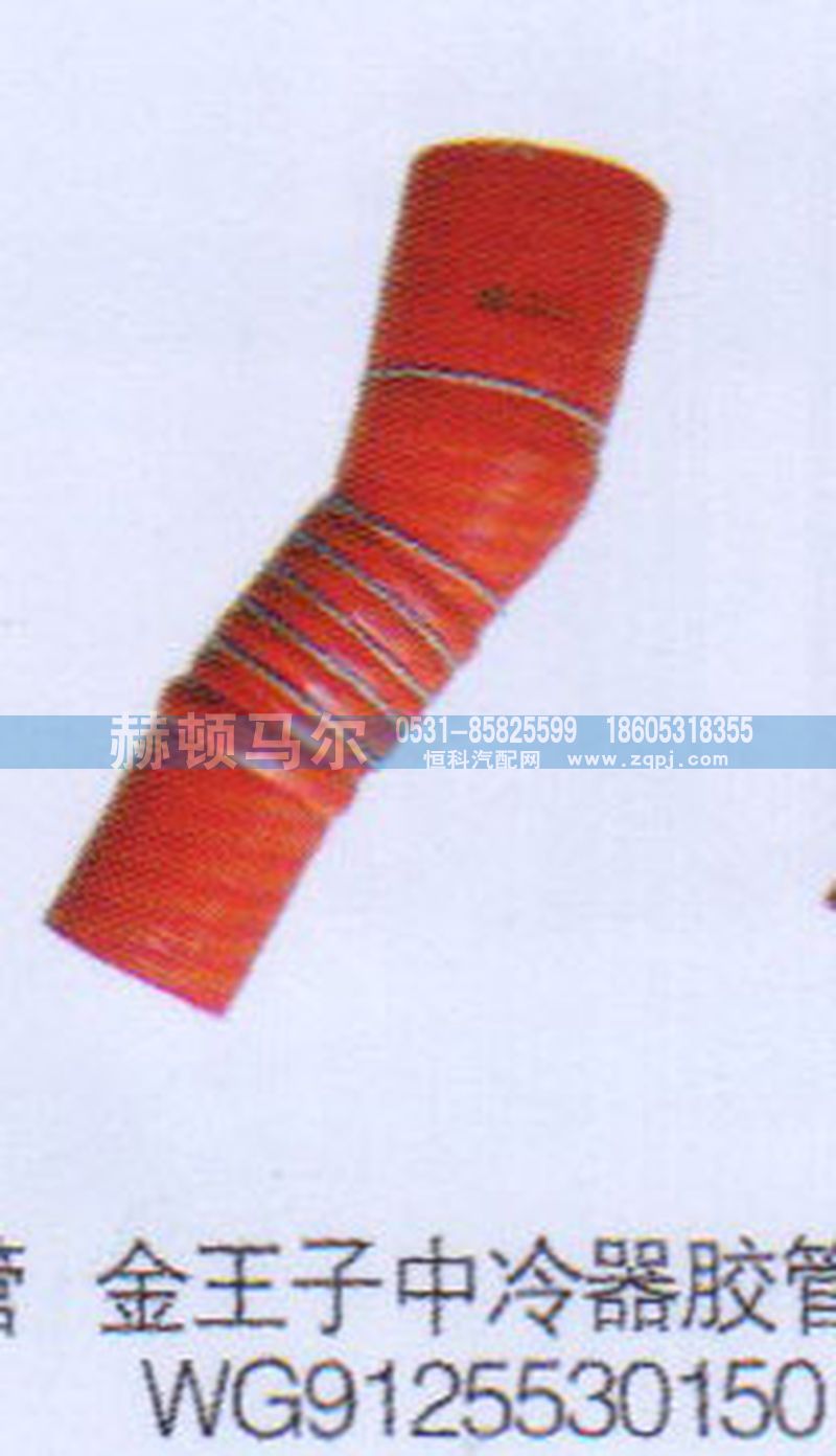 WG9125530150,金王子中冷器膠管WG9125530150,山東赫頓馬爾國際貿易有限公司