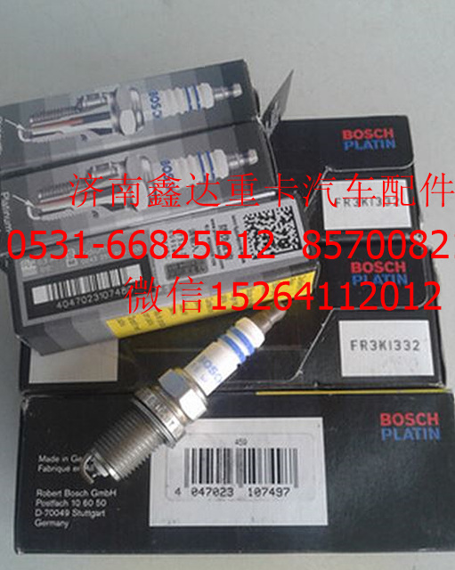 FR3K1332,博士濰柴LNG天然氣發(fā)動(dòng)機(jī)火花塞                   ,濟(jì)南鑫達(dá)重卡汽車配件有限公司