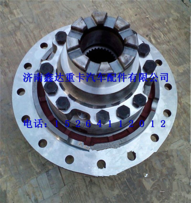81.35100.6276     ,陜汽漢德差速器殼總成                ,濟南鑫達重卡汽車配件有限公司