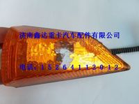 WG9725720017    ,重汽豪沃08款側轉向燈斜角左                                           ,濟南鑫達重卡汽車配件有限公司