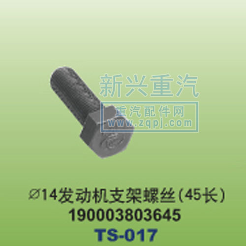 190003803645,￠14發(fā)動(dòng)機(jī)支架螺絲45長,晉江新興螺絲有限公司