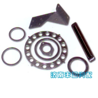 66740,HOWO轉(zhuǎn)向油罐支架、各種排氣管密封墊、新式差殼鎖片,濟(jì)南信久汽配銷售中心
